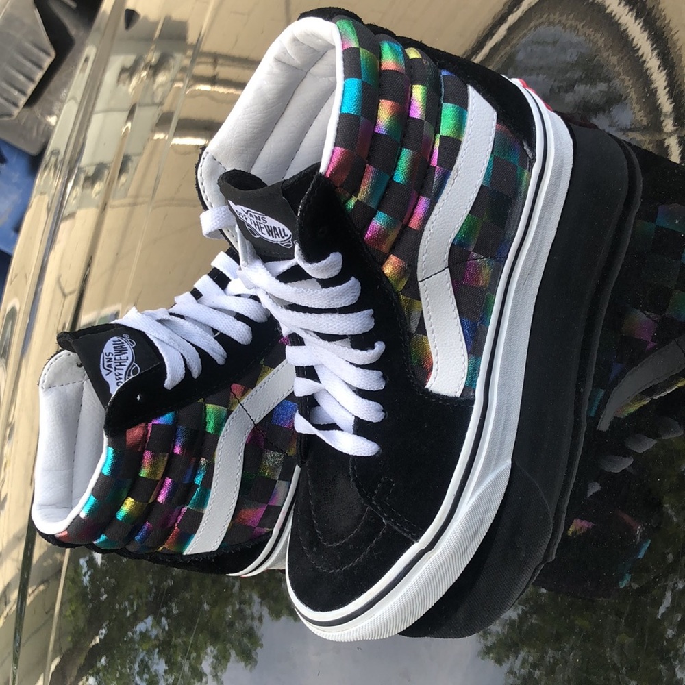 checkers vans size (3/2) man (5) woman🔥